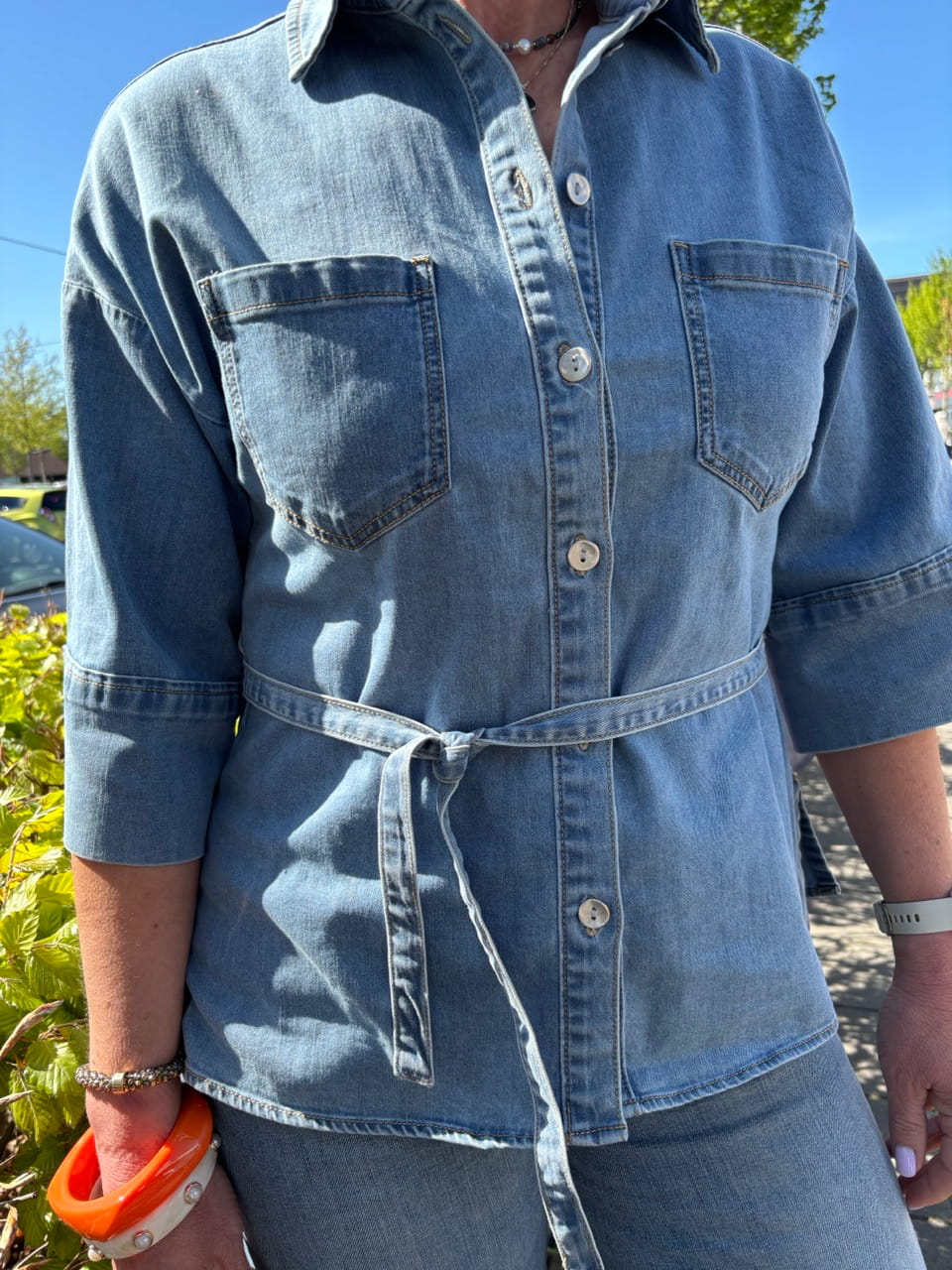 Mia denim blouse / jasje