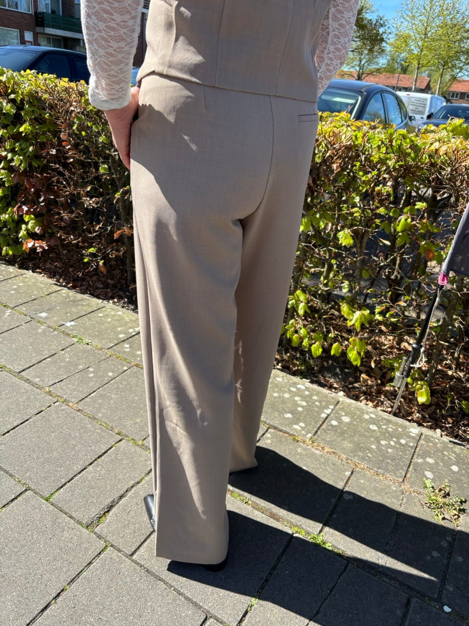 High waist pantalon