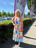 Zomerjurk met kleurrijke print