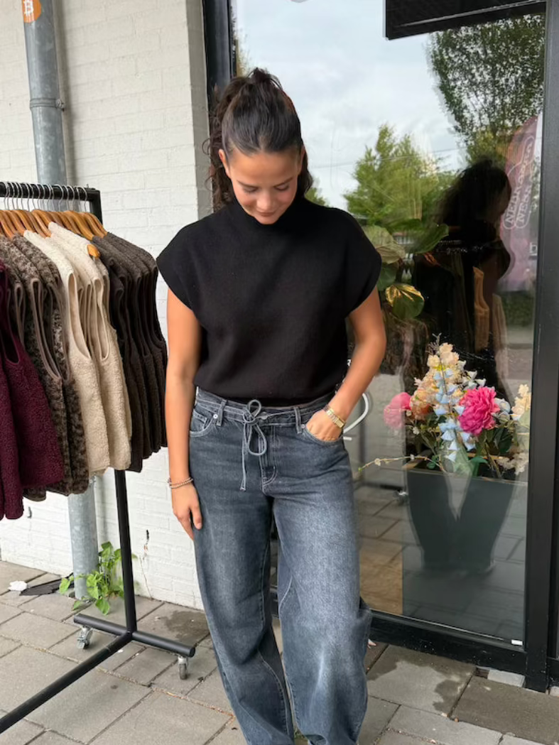 Zwarte pullover