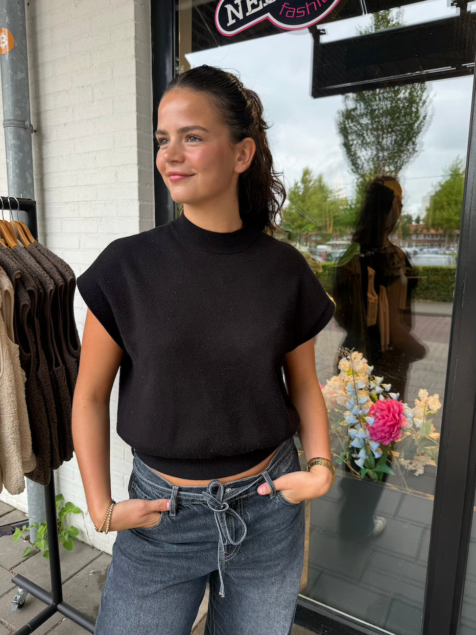 Zwarte pullover