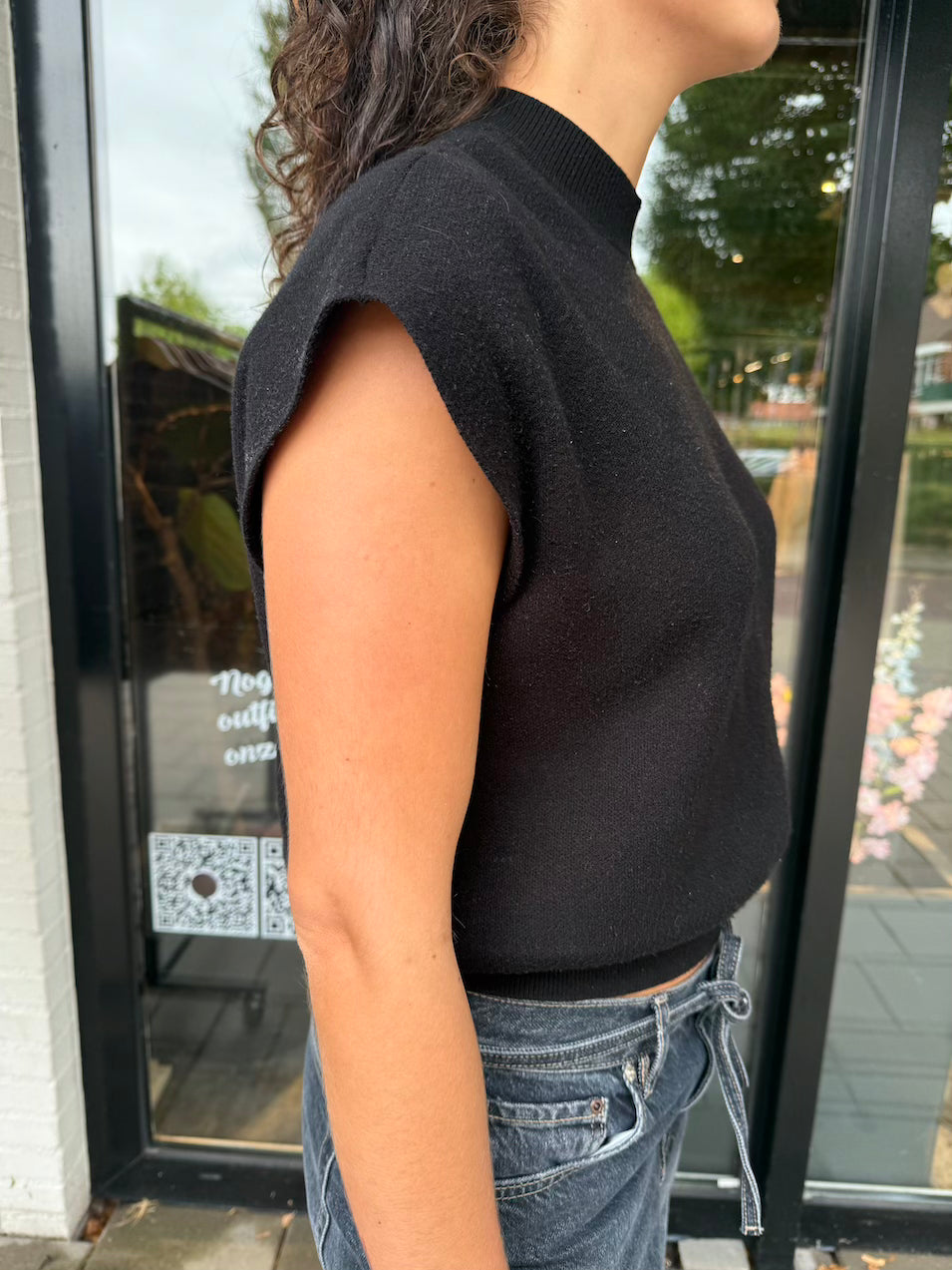 Zwarte pullover