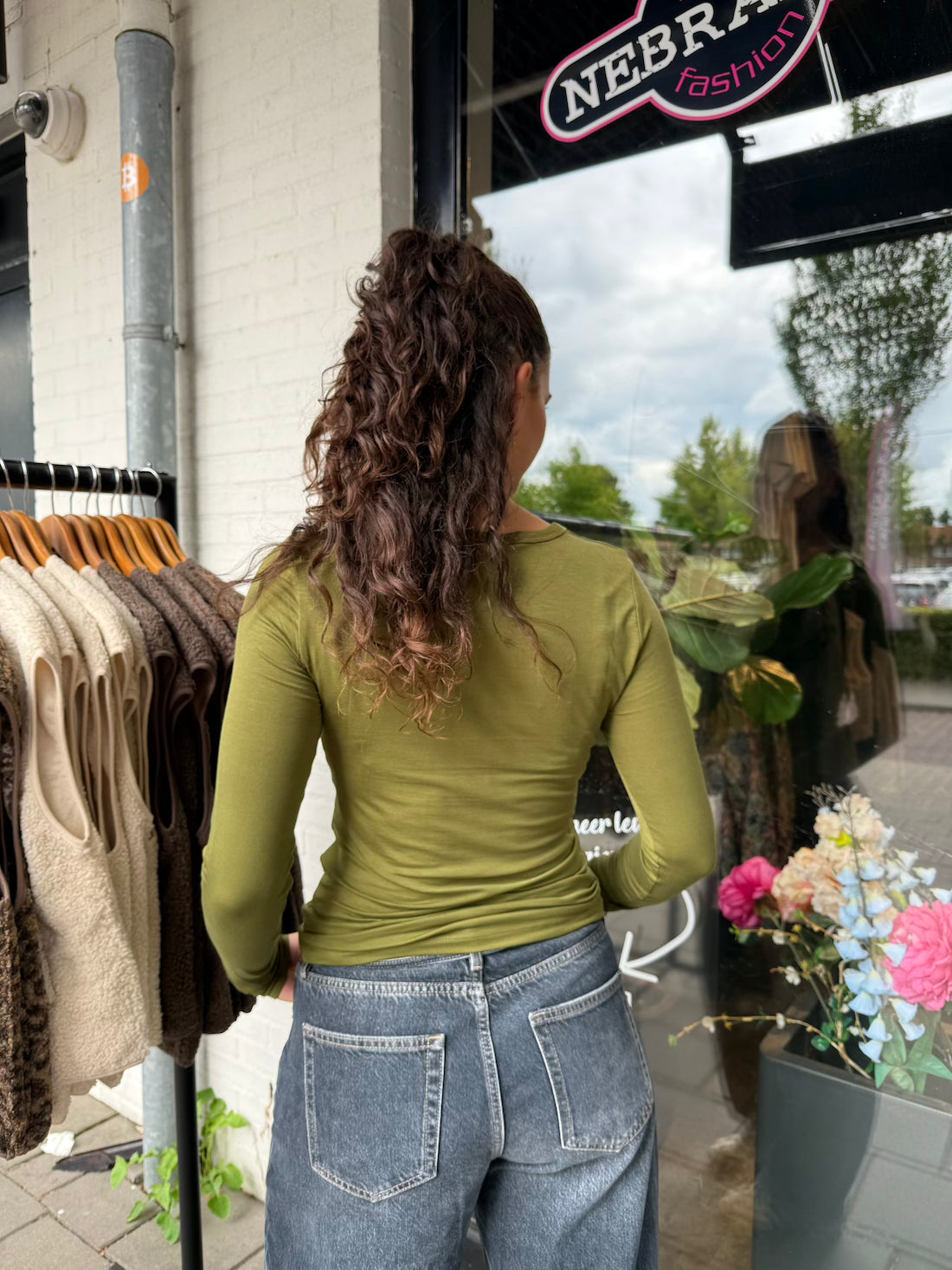 Longsleeve groen