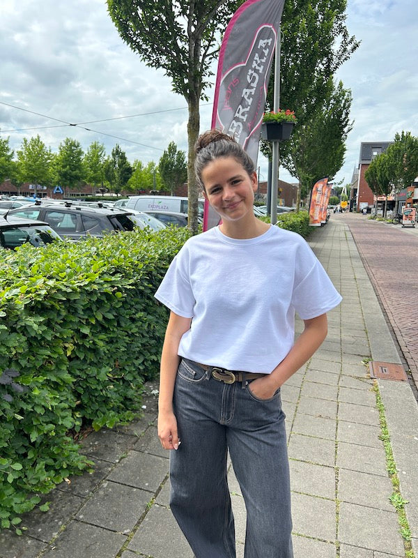 Oversized basic t-shirt wit